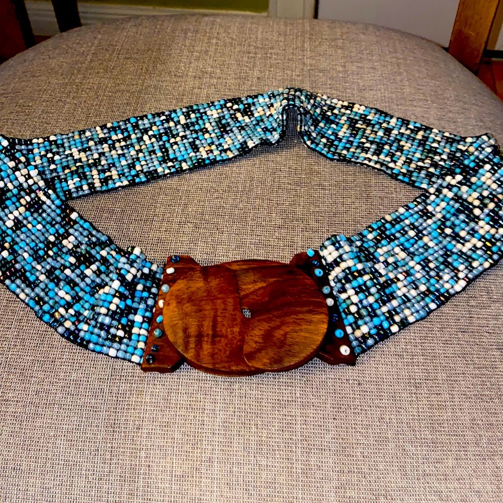 Women beaded belt